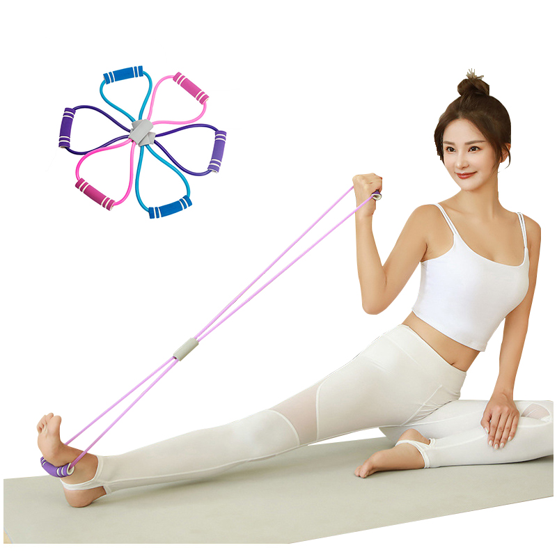 Figure 8 Resistance Band - Resistance Fitness Band Yoga Gym Fitness