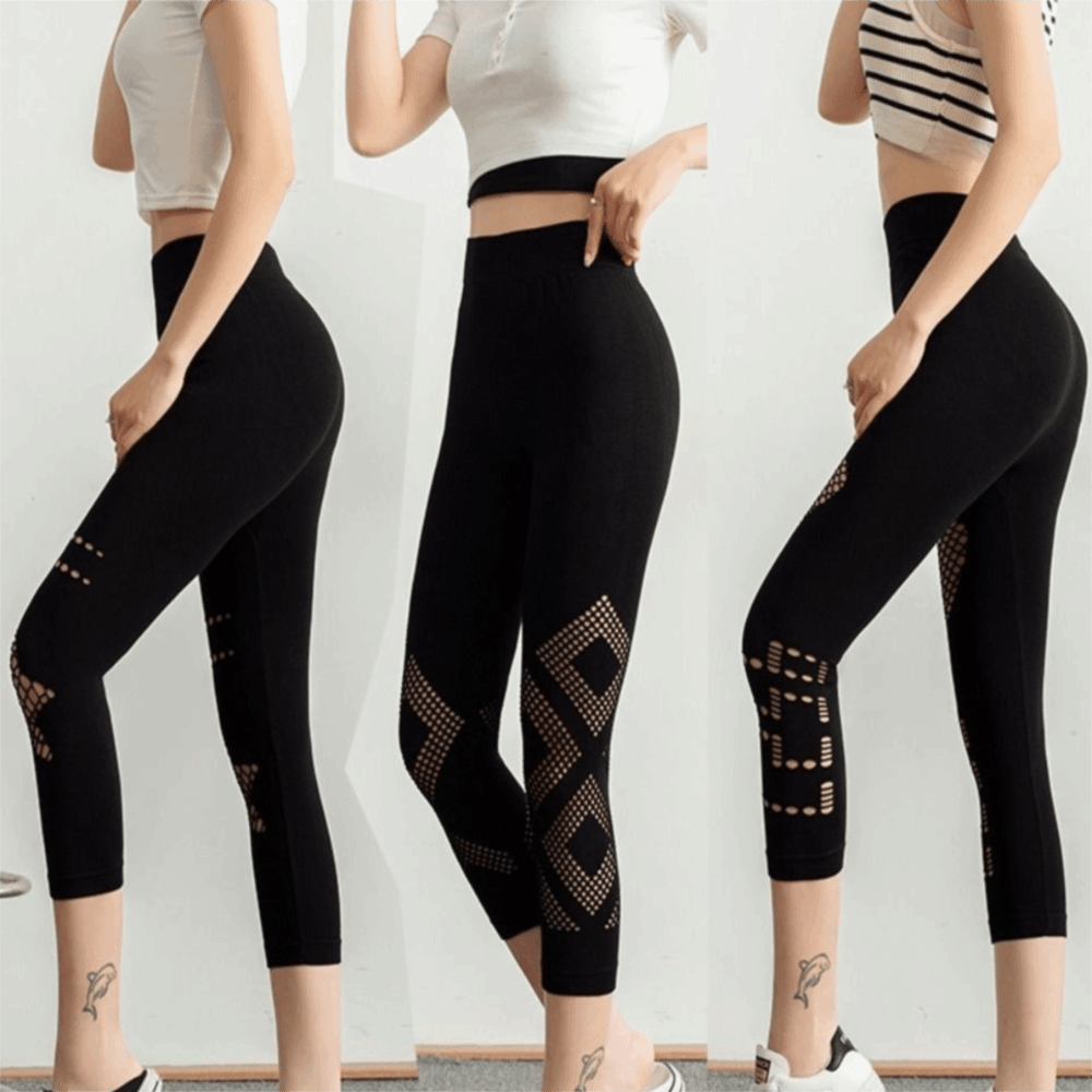 New Hollow Out Women's Mesh Le - Yoga & Fitness With Faye The Well Being Studio Abbots Langley recension och pris