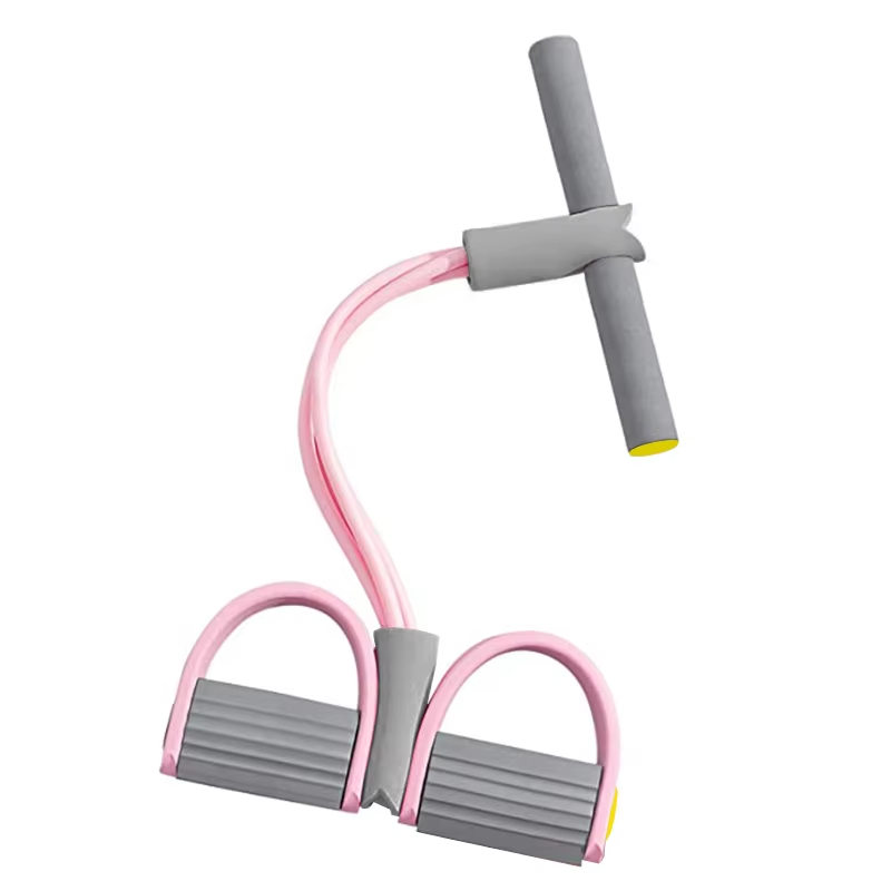 Resistance Bands 4-Tube Yoga P - Yoga Pedal Puller Fitness Equipment recension och pris
