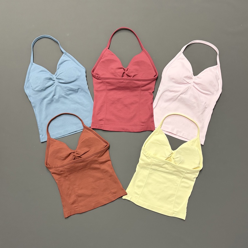 Gym Women Sports Tank Top Seam - Yoga Mat For Fitness recension och pris