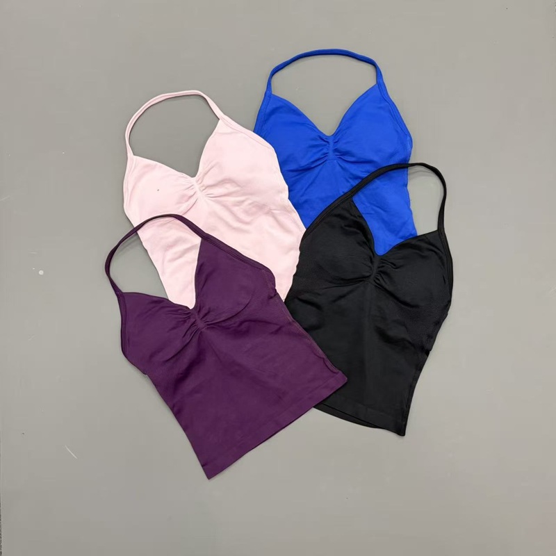 Gym Women Sports Tank Top Seam - Yoga Mat For Fitness recension och pris
