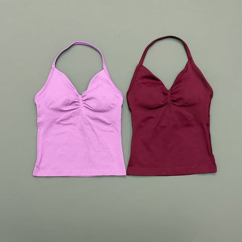 Gym Women Sports Tank Top Seam - Yoga Mat For Fitness recension och pris
