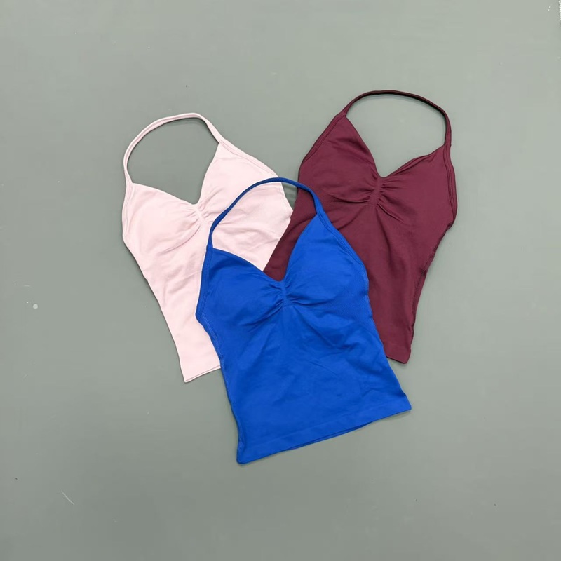 Gym Women Sports Tank Top Seam - Yoga Mat For Fitness recension och pris