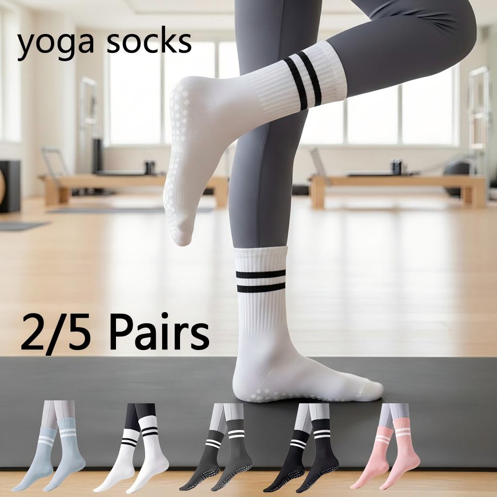 Women Non Slip Yoga Socks, Gri - Yoga Fitness Set recension och pris