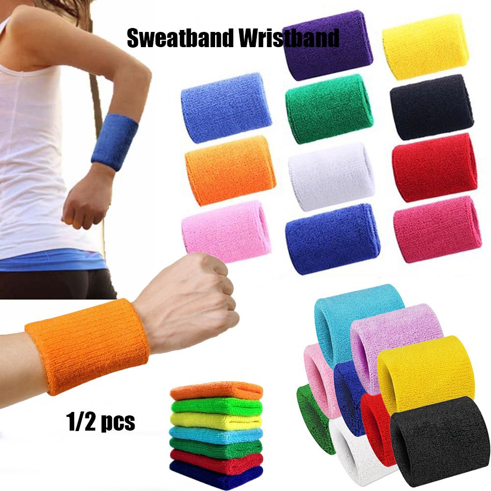 1/2Pcs Unisex Wristbands Sport - Wrist Wraps Fitness recension och pris