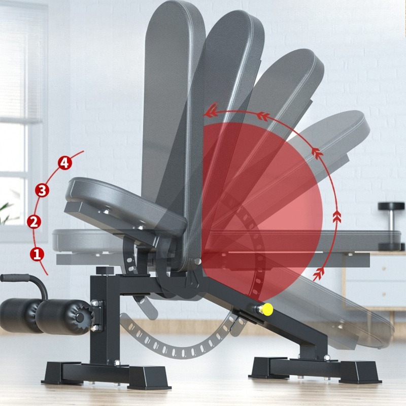 Black Fitness Bench Exercise E - Adjustable Dumbbells recension och pris