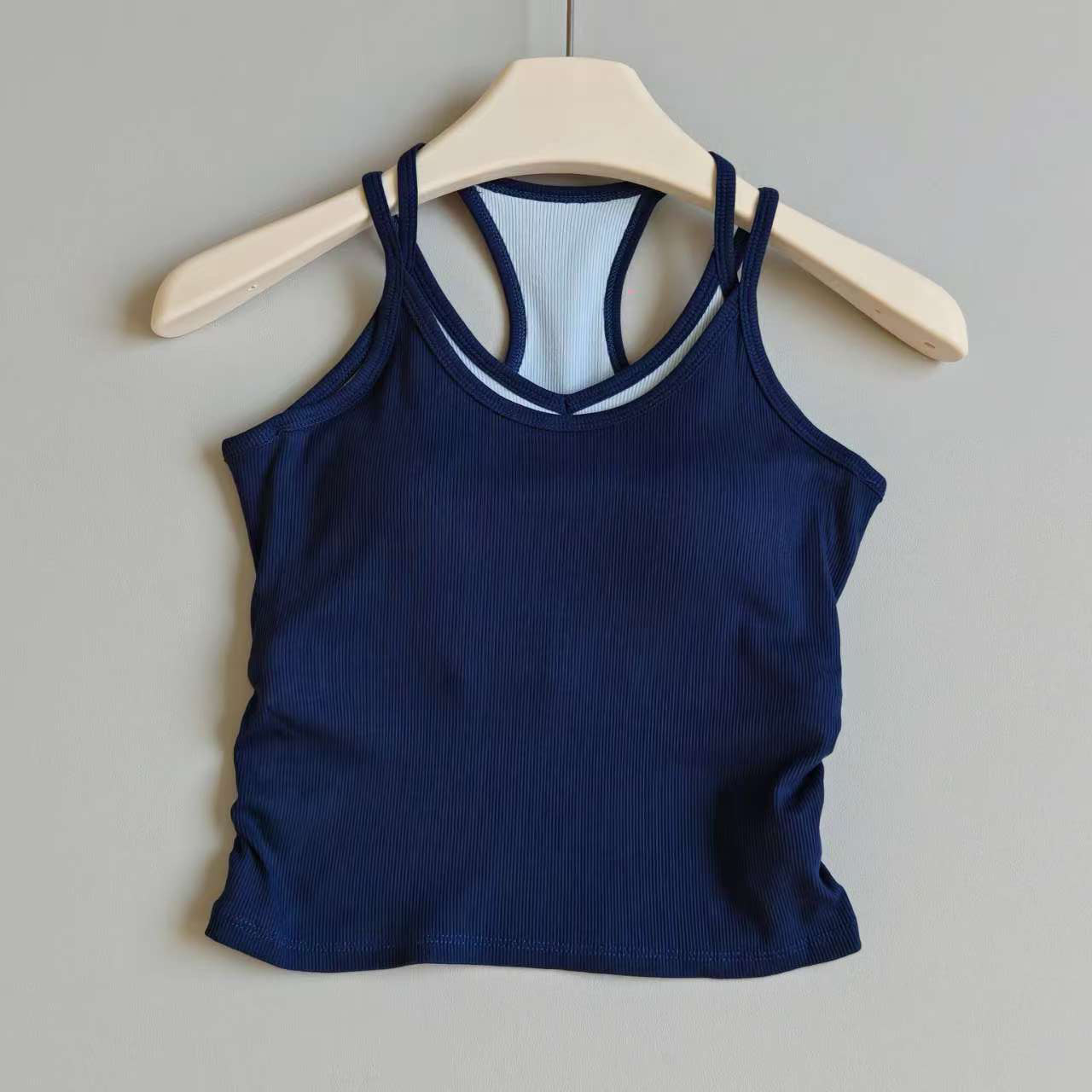 Contrast Color Yoga Vest for W - Yoga Mat For Fitness recension och pris
