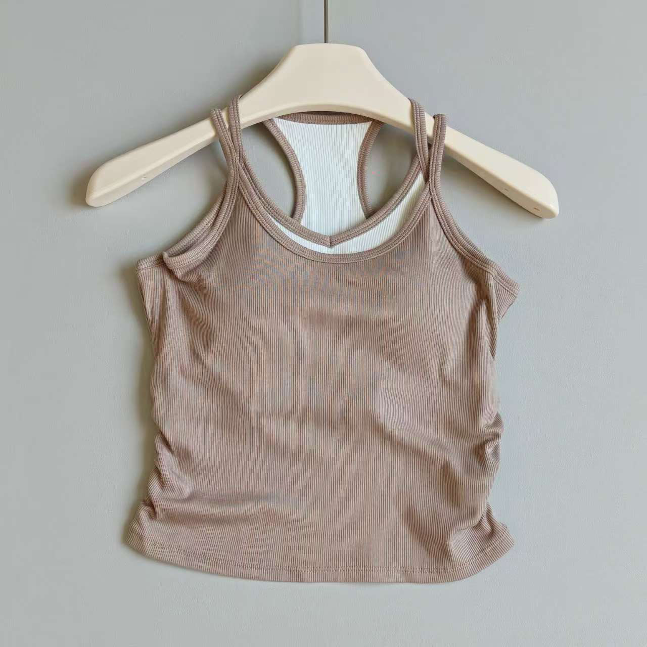 Contrast Color Yoga Vest for W - Yoga Mat For Fitness recension och pris