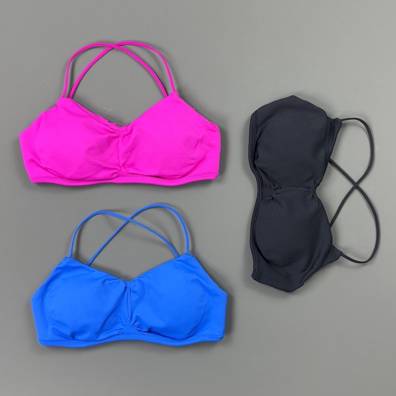 HISTELLO Front Ruched Cross Ba - Yoga Mat For Fitness recension och pris