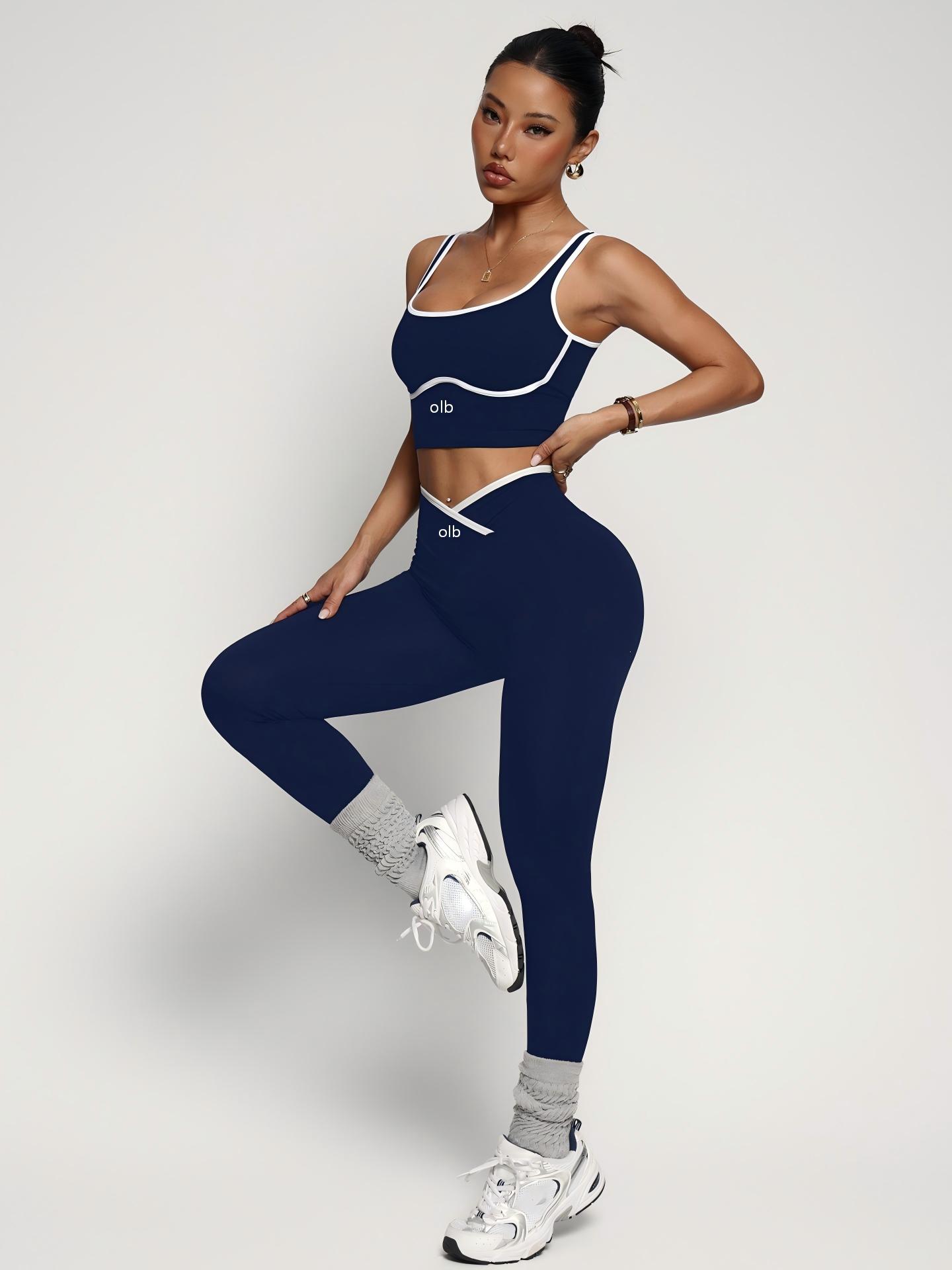 2-piece new sports bra vest pa - Yoga Fitness Set recension och pris