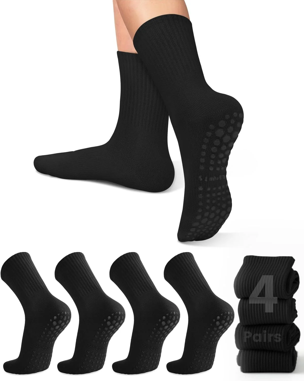4 pairs of women's yoga socks, - Yoga & Fitness With Faye The Well Being Studio Abbots Langley recension och pris