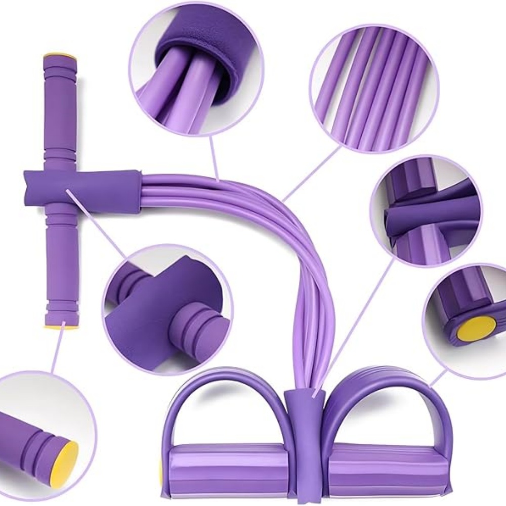 Multifunction Tension Rope, 6- - Yoga Pedal Puller Fitness Equipment recension och pris