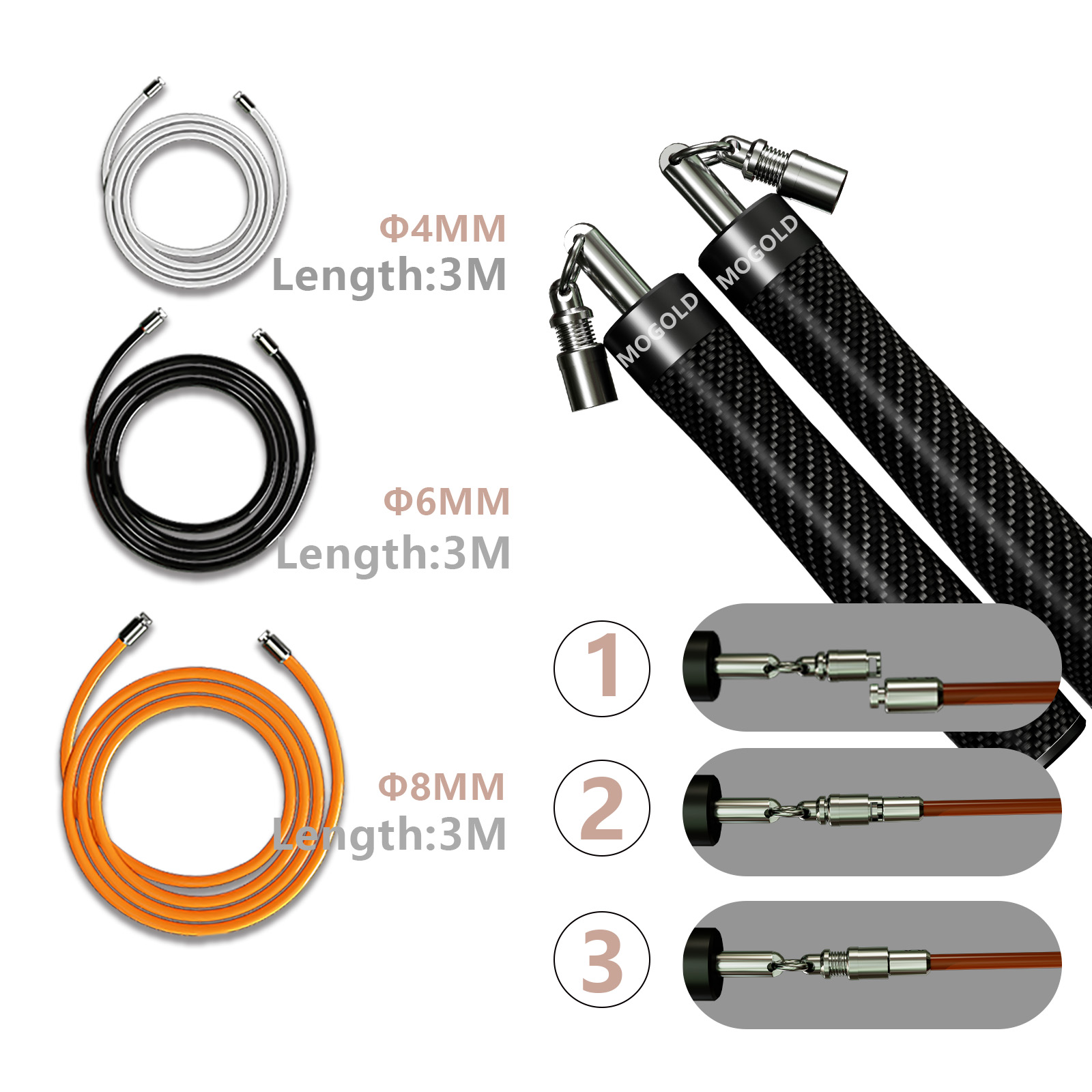 MOGOLD High-Speed Jump Rope |  - Speed Skipping Rope recension och pris
