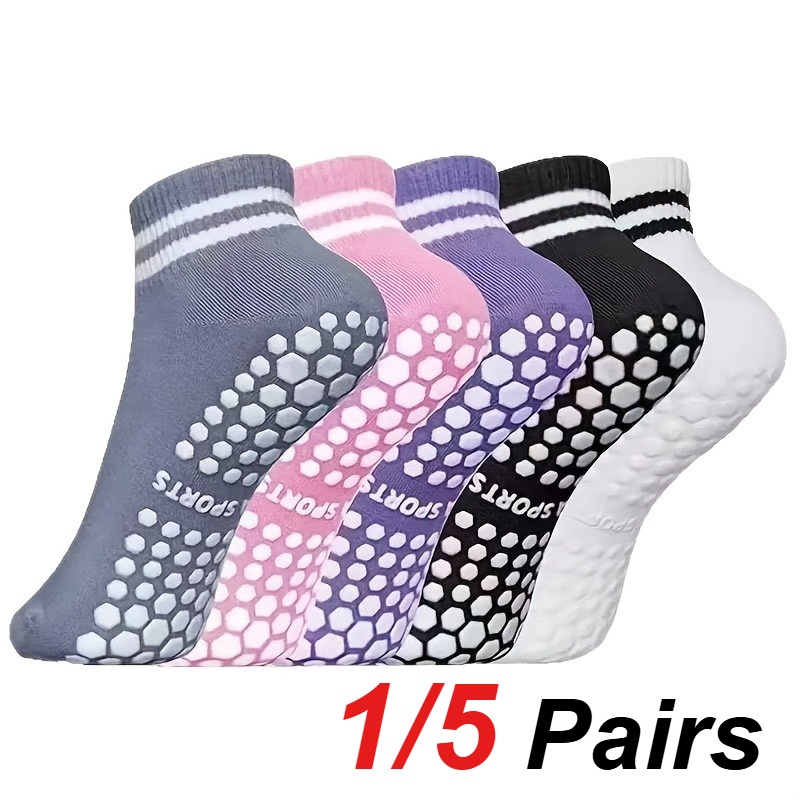 1/5 Pair Women's Silicone Anti - Yoga Fitness & Nutrition Llp recension och pris