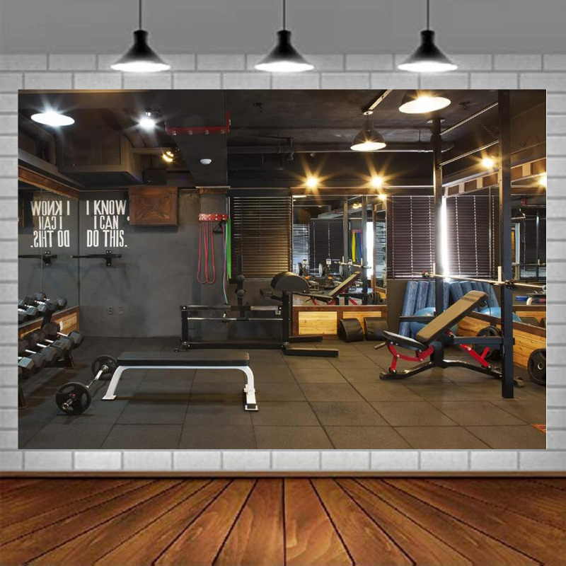 Gym Photography Backdrop Fitne - Yoga Fitness Videos Free recension och pris