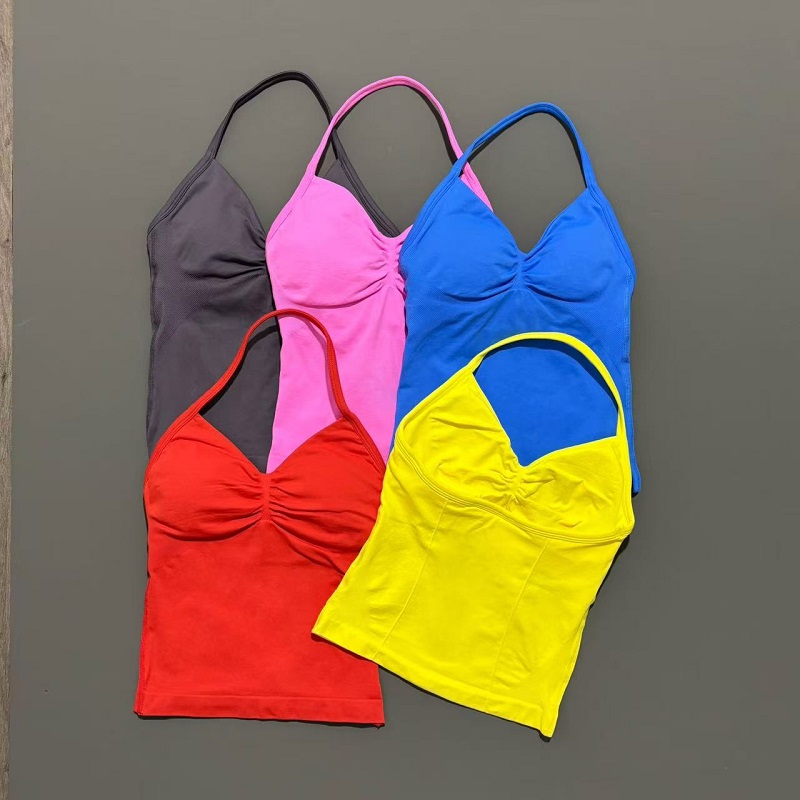 Gym Sports Tops Women Seamless - Yoga Mat For Fitness recension och pris