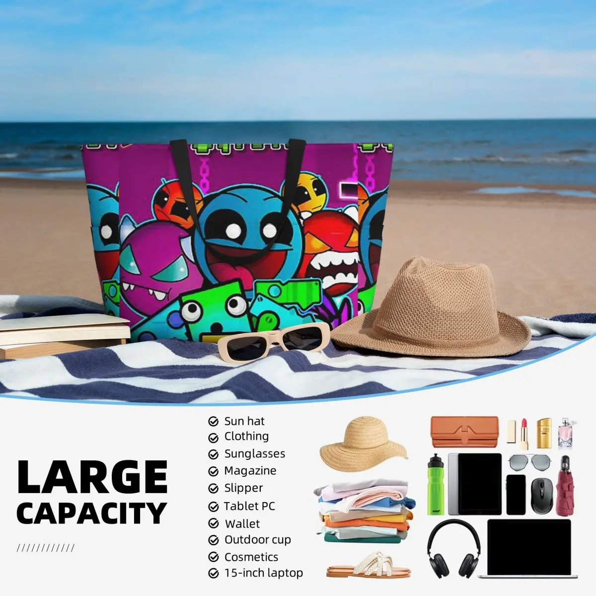 Video Game Geometry Dash Beach - Yoga Fitness Videos Free recension och pris