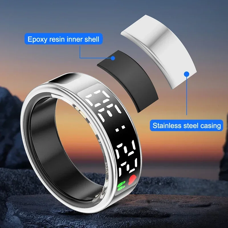 Smart Ring For Men Women Heart - Wrist Wraps Fitness recension och pris
