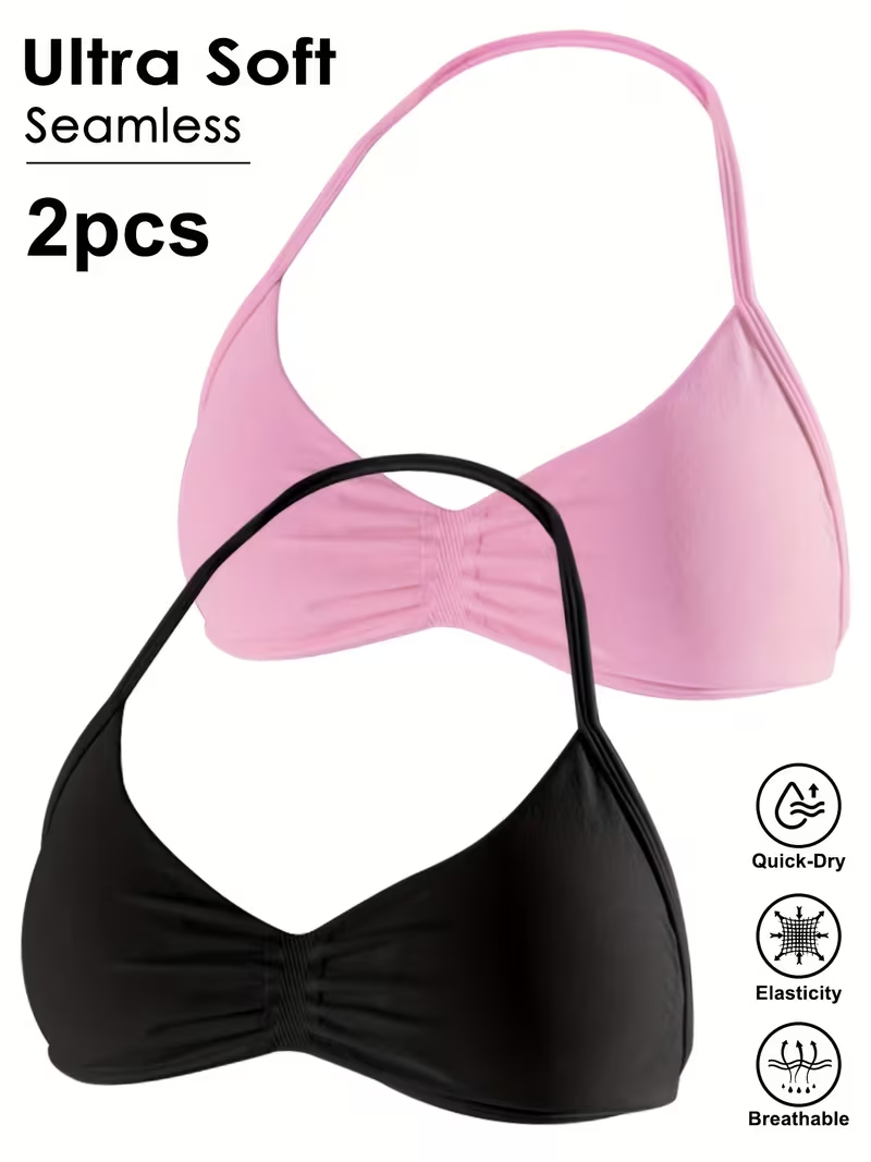 2pcs Seamless Sexy Open Back G - Yoga Mat For Fitness recension och pris