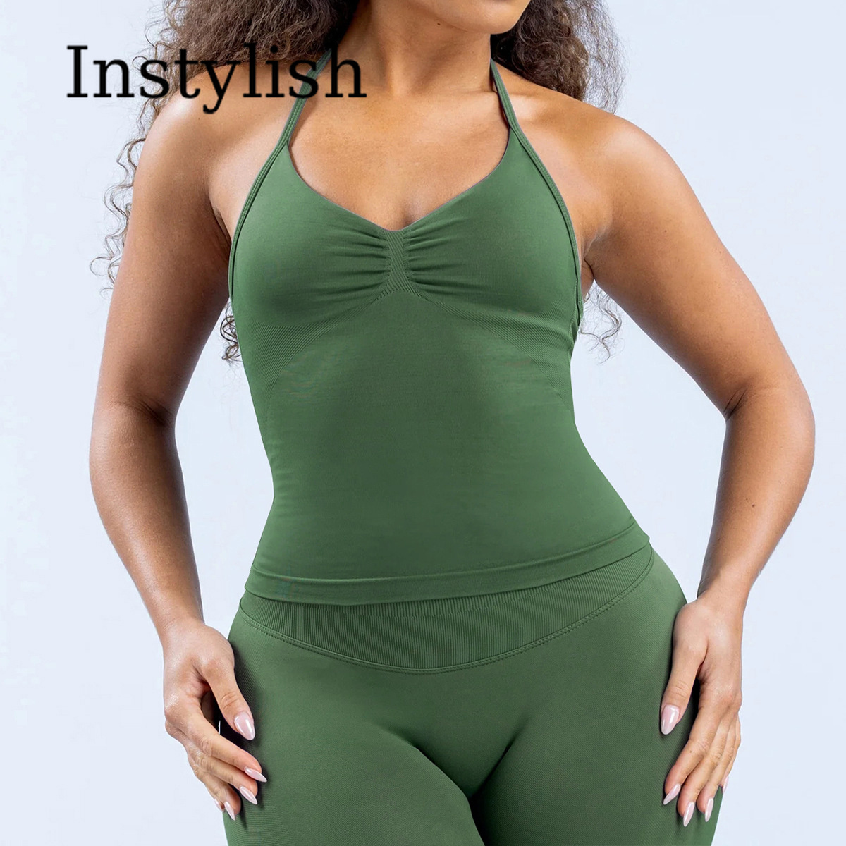 Women Seamless Yoga 2 Piece Se - Yoga Fitness & Nutrition Llp recension och pris