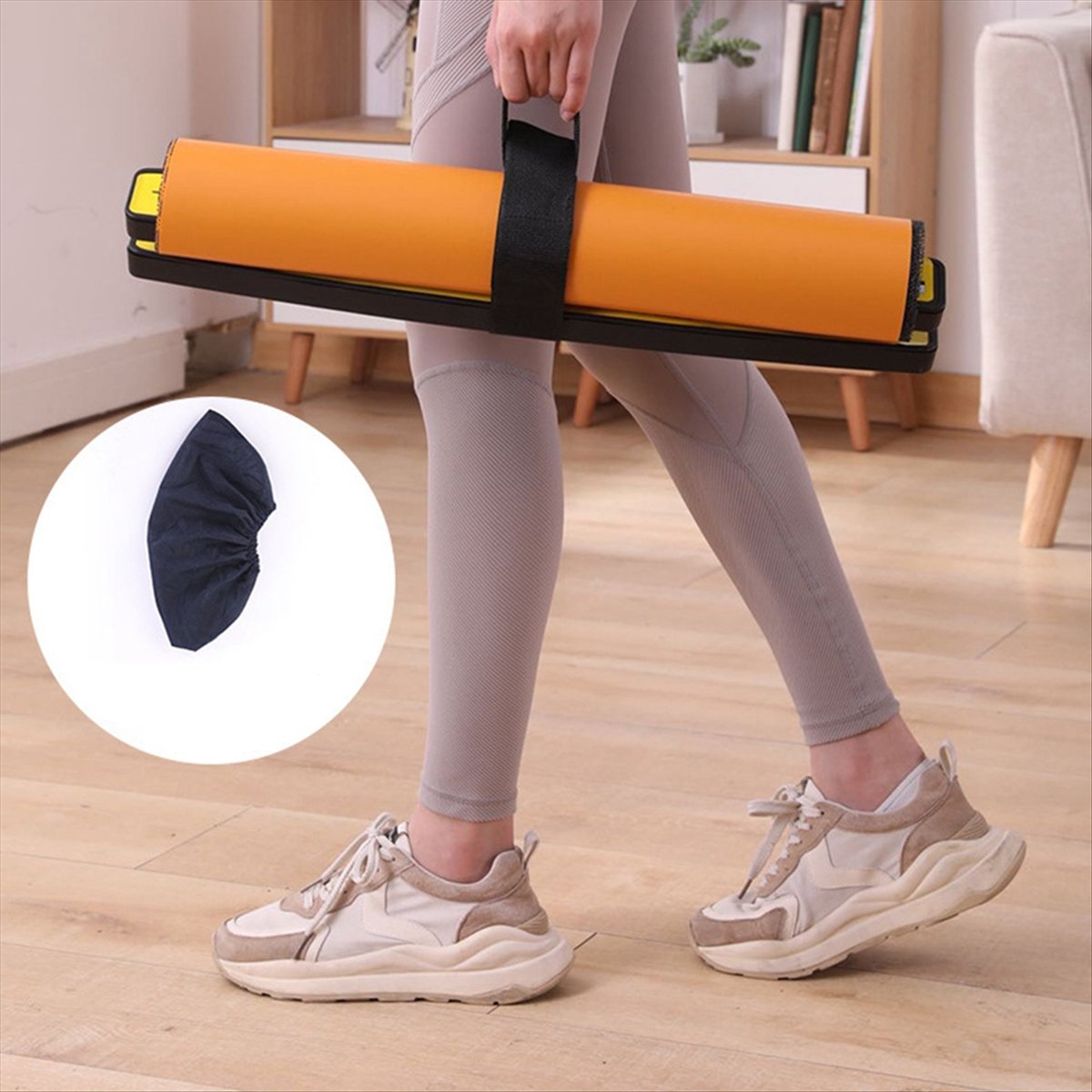L79A Yoga Sliding Mat Sports F - Yoga Mat For Fitness recension och pris
