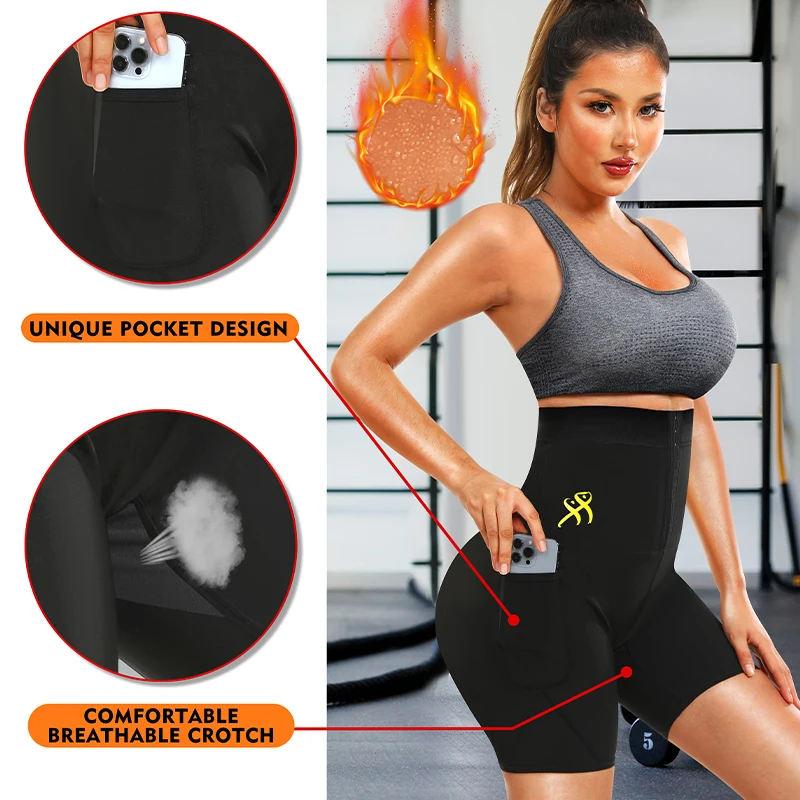 Sweat Sauna Pants Body Shaper  - Waist Trainer Women recension och pris