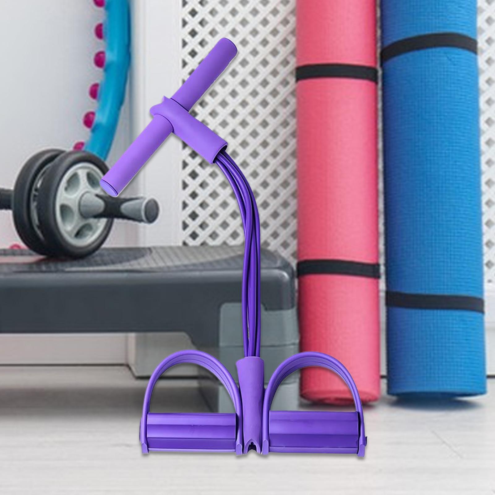 Resistance Bands 4-Tube Yoga P - Yoga Pedal Puller Fitness Equipment recension och pris