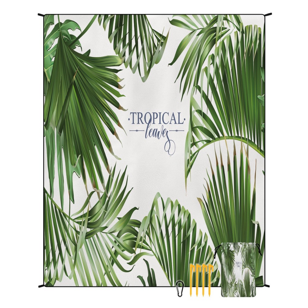Palm Tree Beach Towel 71x86.6i - Yoga Mat For Fitness recension och pris