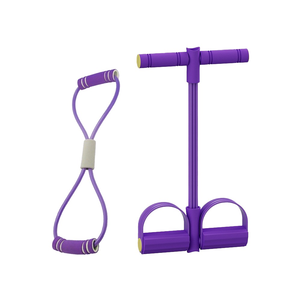6-Tube Resistance Bands Set TP - Yoga Pedal Puller Fitness Equipment recension och pris