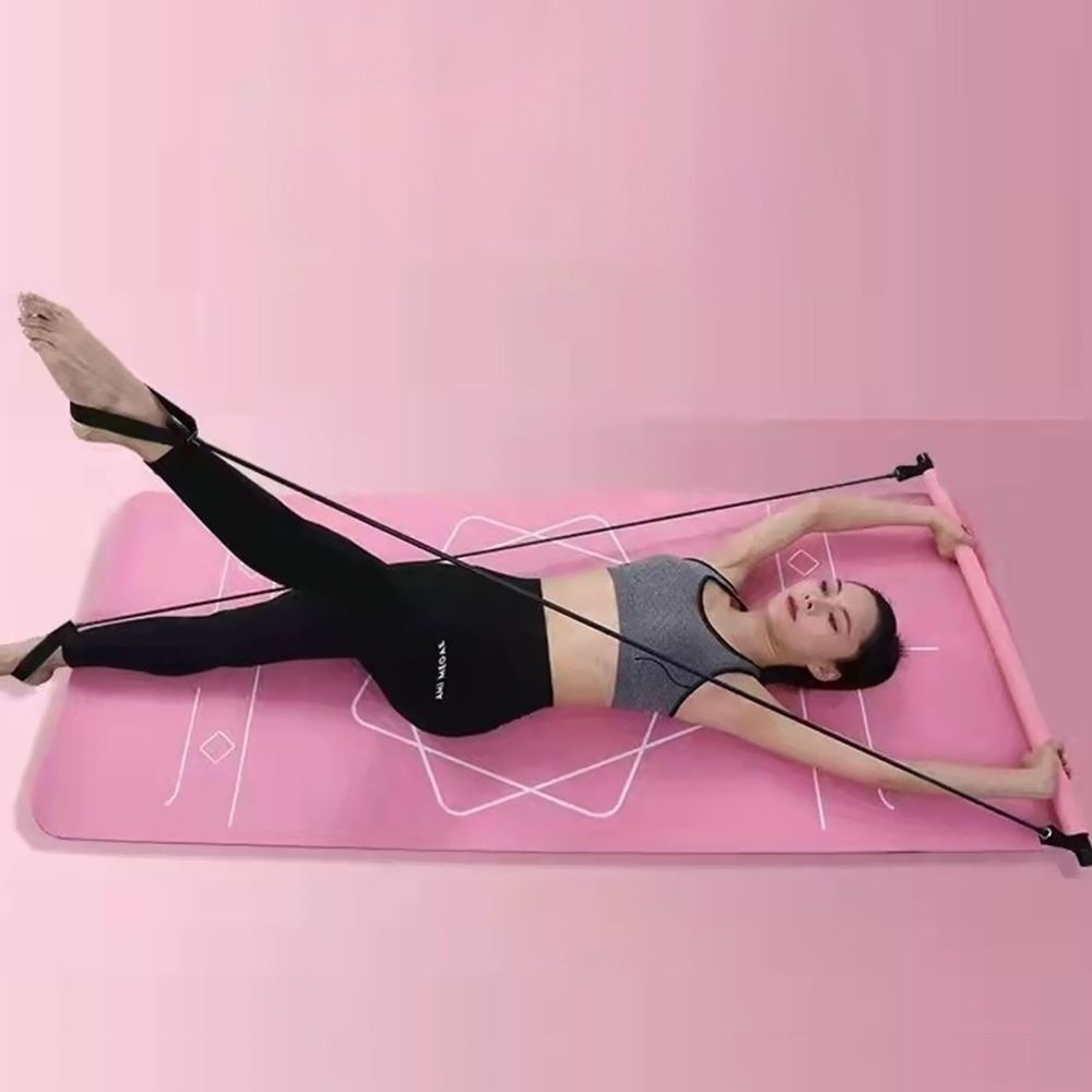 Durable Elasticity Pilates Bar - Yoga Pedal Puller Fitness Equipment recension och pris