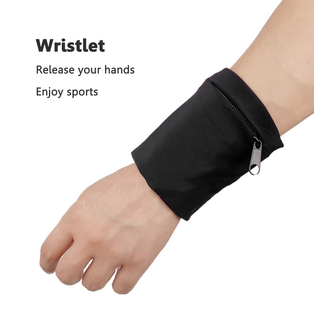 Zipper Running Arm Bags Cyclin - Wrist Wraps Fitness recension och pris
